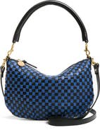 Clare V. Petit Moyen Woven Messenger Bag