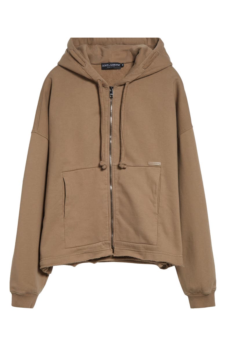 Dolce&Gabbana Cotton Full Zip Hoodie, Main, color, M0160 Corda 1