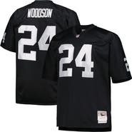 Mitchell & Ness Men's Mitchell & Ness Charles Woodson Black Las Vegas Raiders Big & Tall 1998 Retired Player Replica Jersey