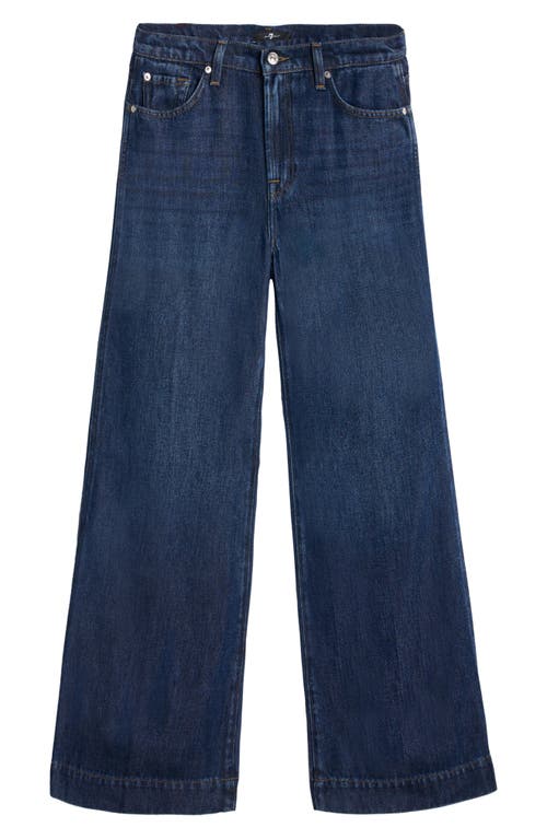 7 For All Mankind Modern Dojo High Waist Flare Jeans In Blue