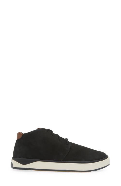 Olukai Papakū 'ili Waterproof Chukka Boot In Black