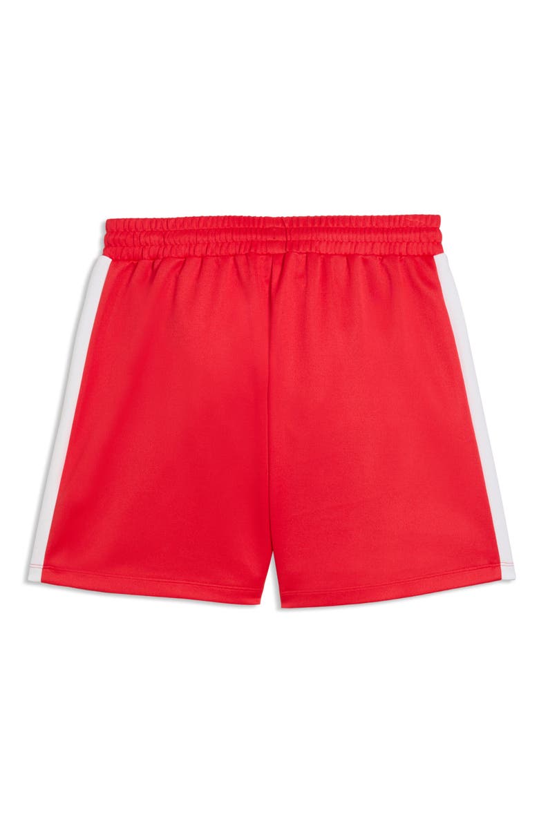 PUMA T7 Relzed Pintuck Shorts, Alternate, color, For All Time Red