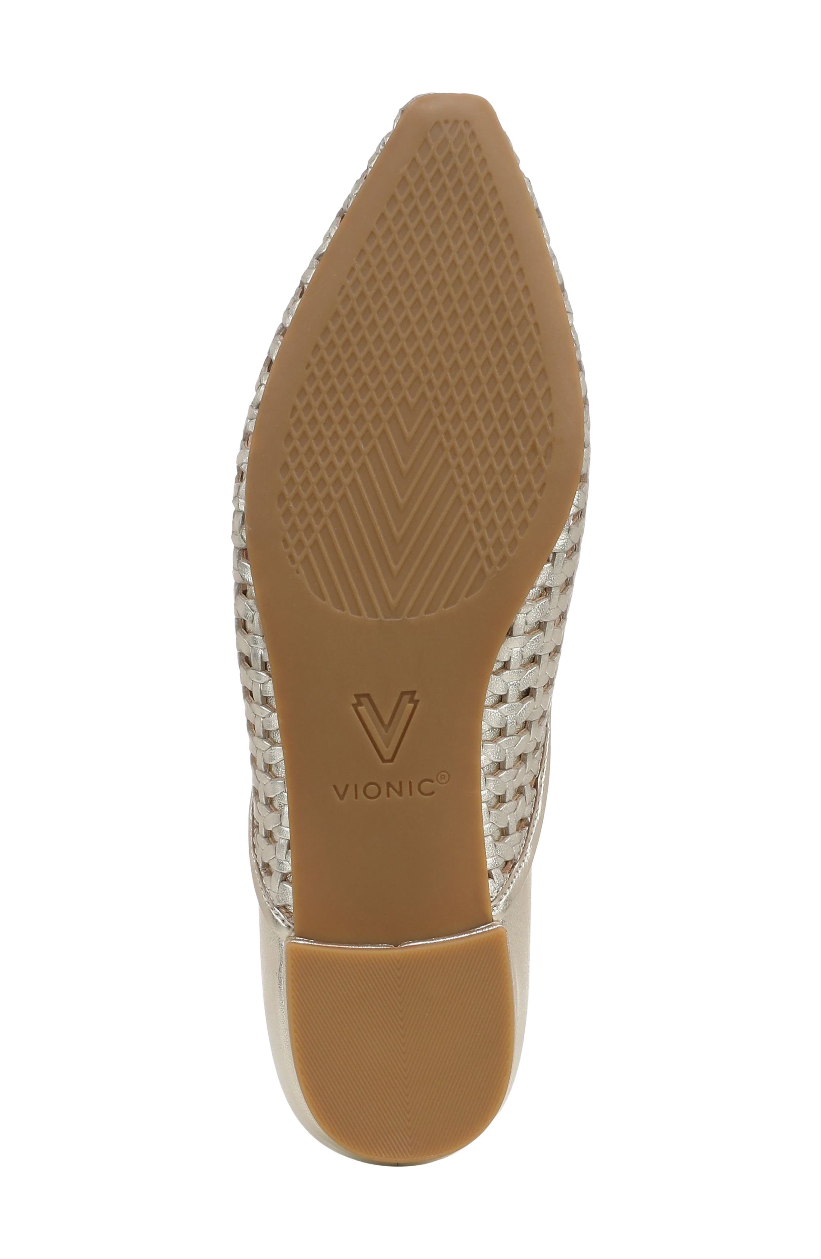 Vionic Gracia Woven Flat, Alternate, color, 