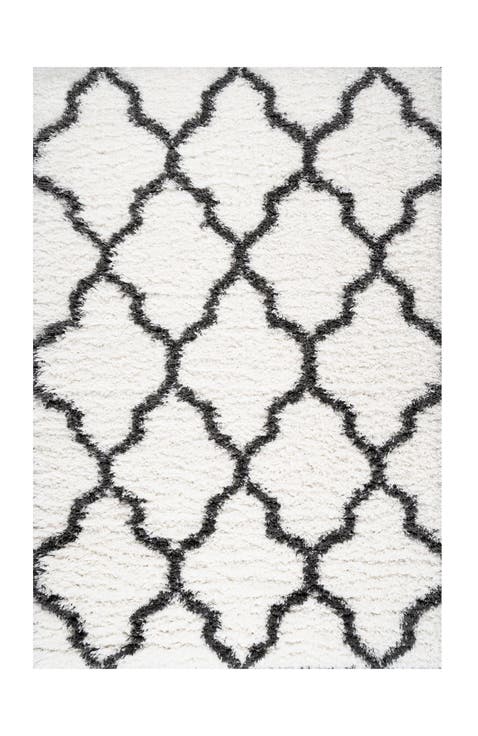 Marrakesh Shag Trellis Area Rug