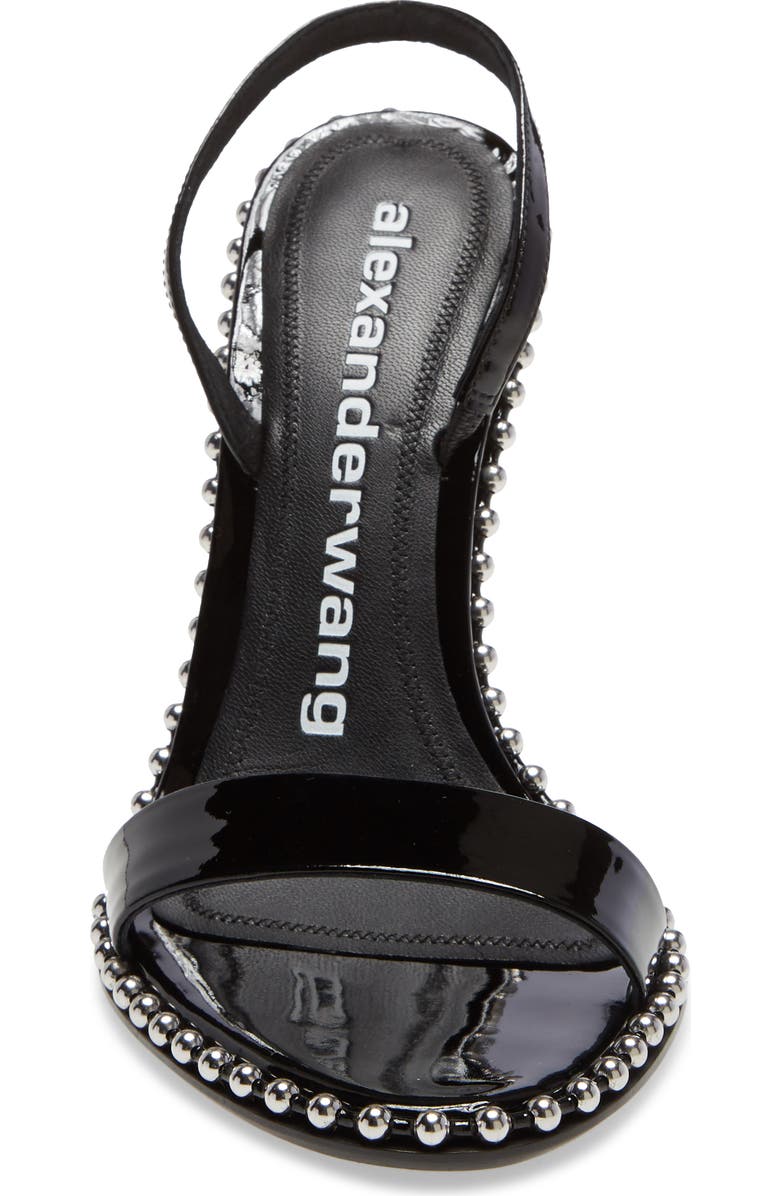 Alexander Wang Nova Studded Slingback Sandal, Alternate, color,