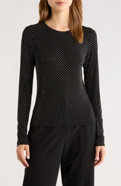 The Rhinestone Jersey Top