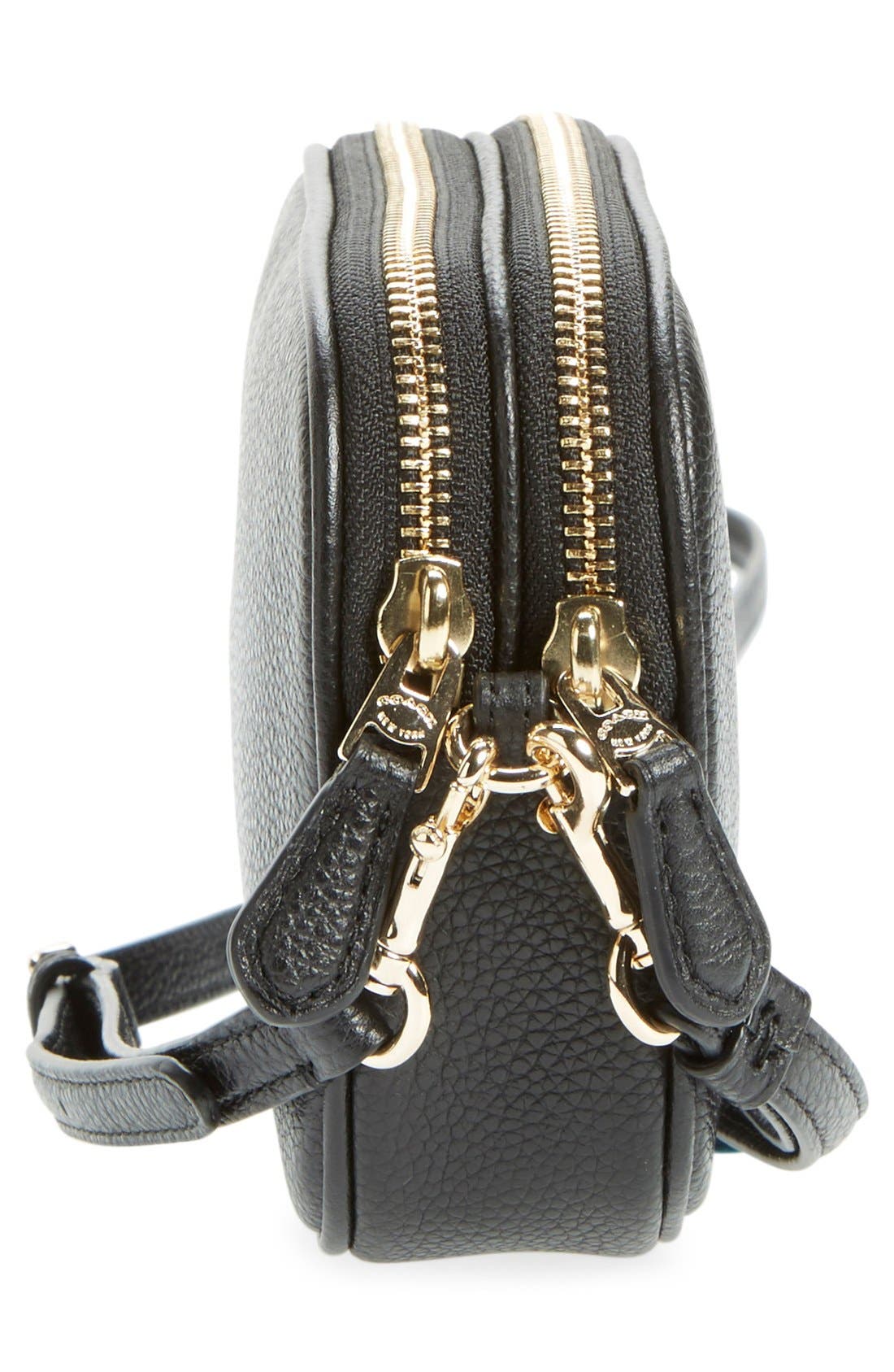 COACH Convertible Leather Crossbody Bag, Alternate, color, 