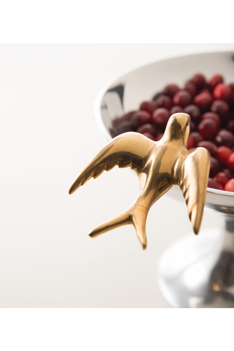 Dove Bowls, Alternate, color, Silver