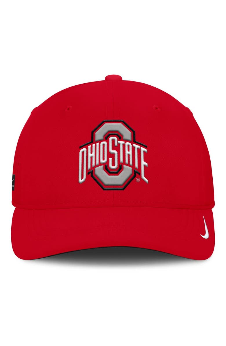Nike Men's Nike Scarlet Ohio State Buckeyes 2025 On-Field Gameday Performance Flex Hat, Alternate, color,