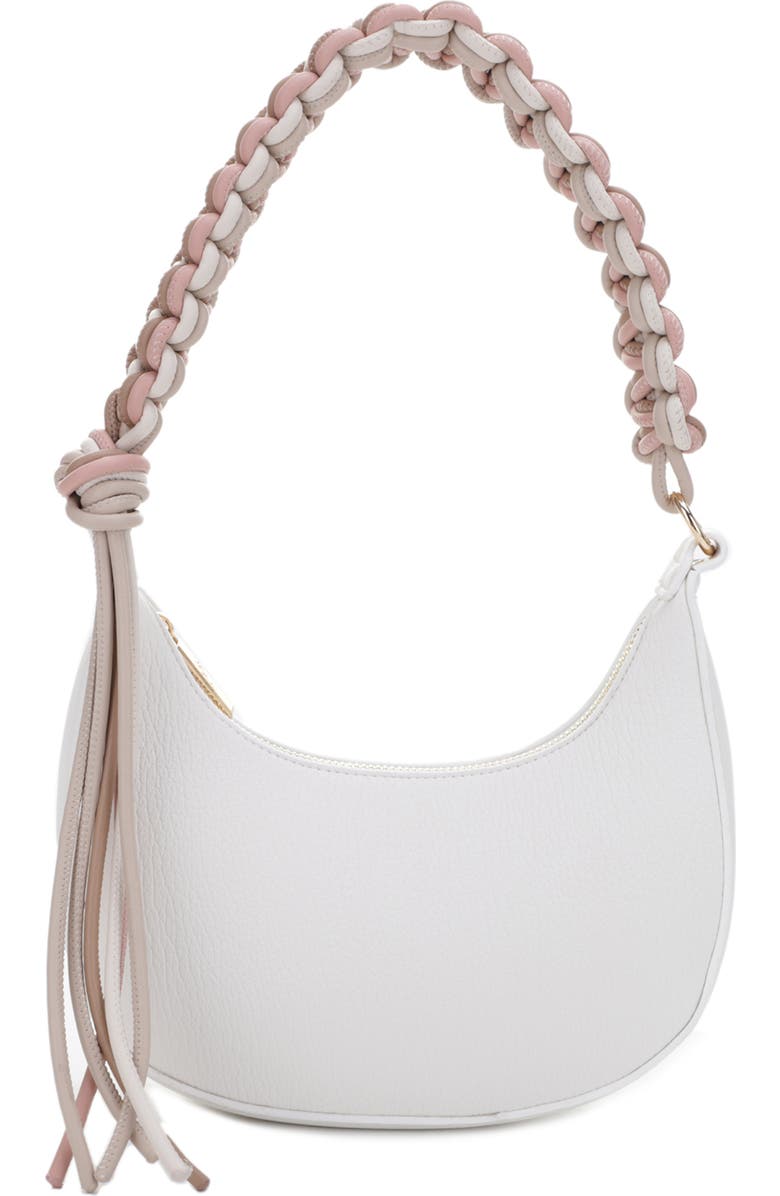 Mali + Lili Leilani Vegan Leather Baguette Shoulder Bag, Main, color,