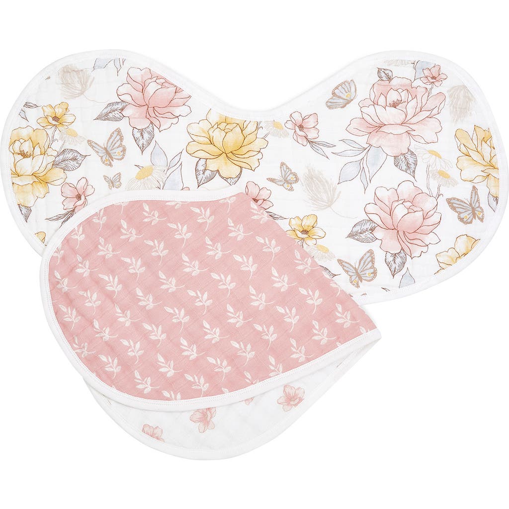 aden + anais 2-Pack Organic Cotton Burpy Bibs in Earthly  product