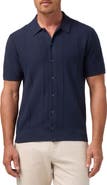 Mizzen+Main Ashe Cotton Blend Performance Button-Up Sweater