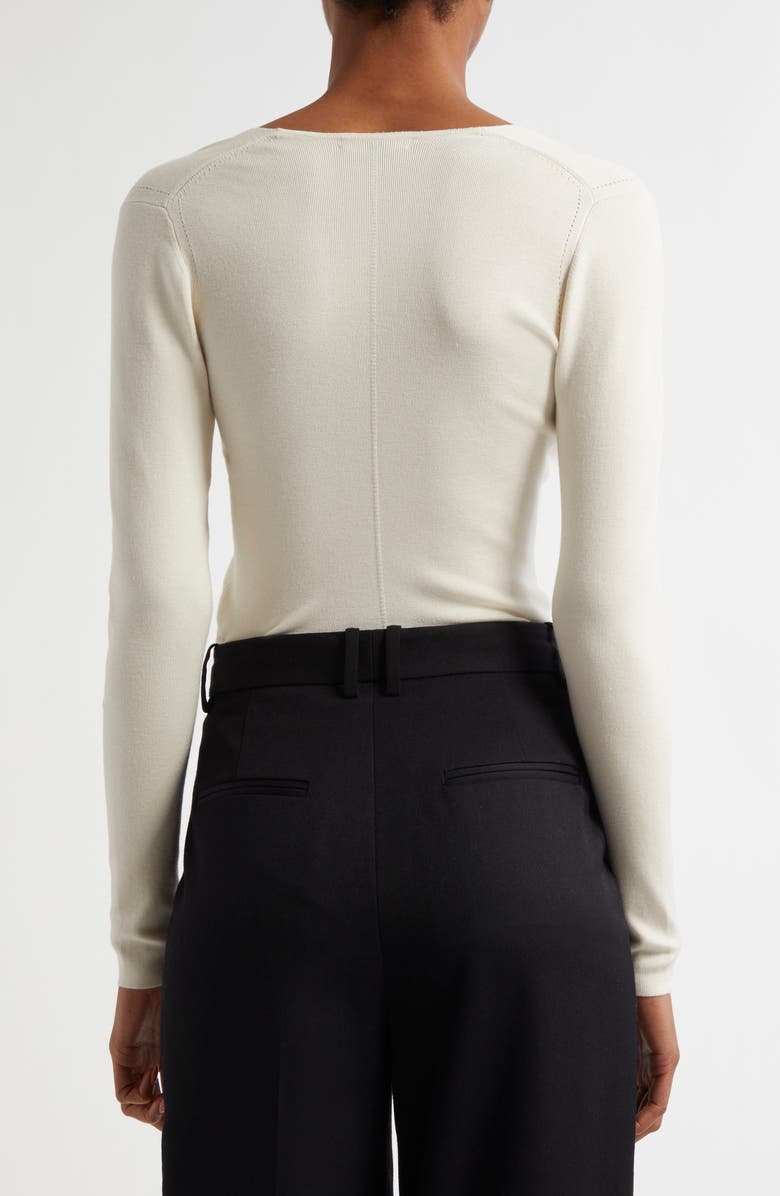 Reiss Atelier Maeve Silk Blend V-Neck Sweater, Alternate, color, 