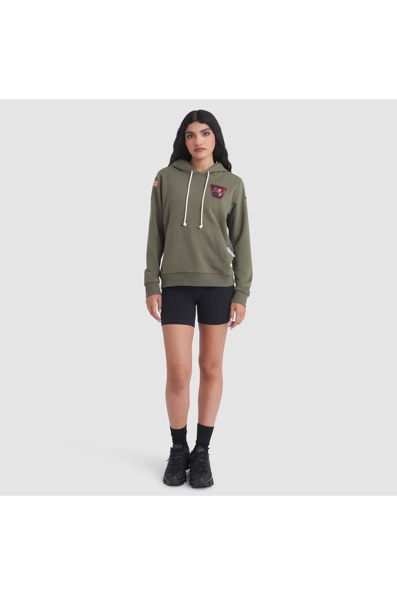 Women's Nike Olive Tampa Bay Buccaneers 2025 Salute to Service Sideline Standard Issue Dri-FIT Hoodie, Alternate, color, Olive