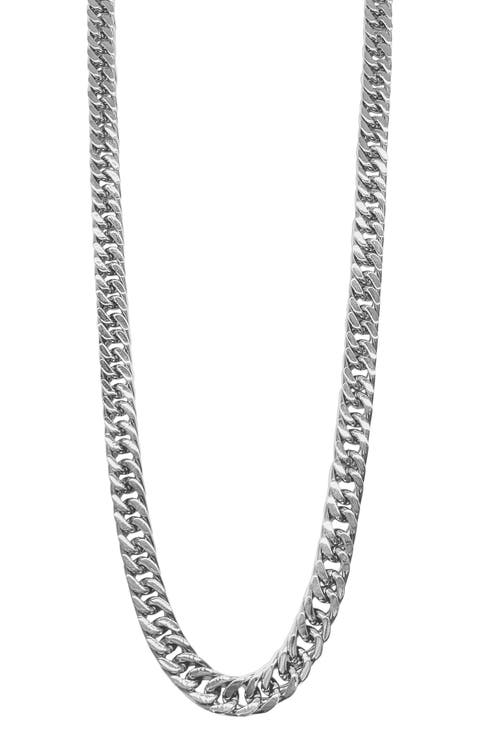 Water Resistant Cuban Chain Necklace