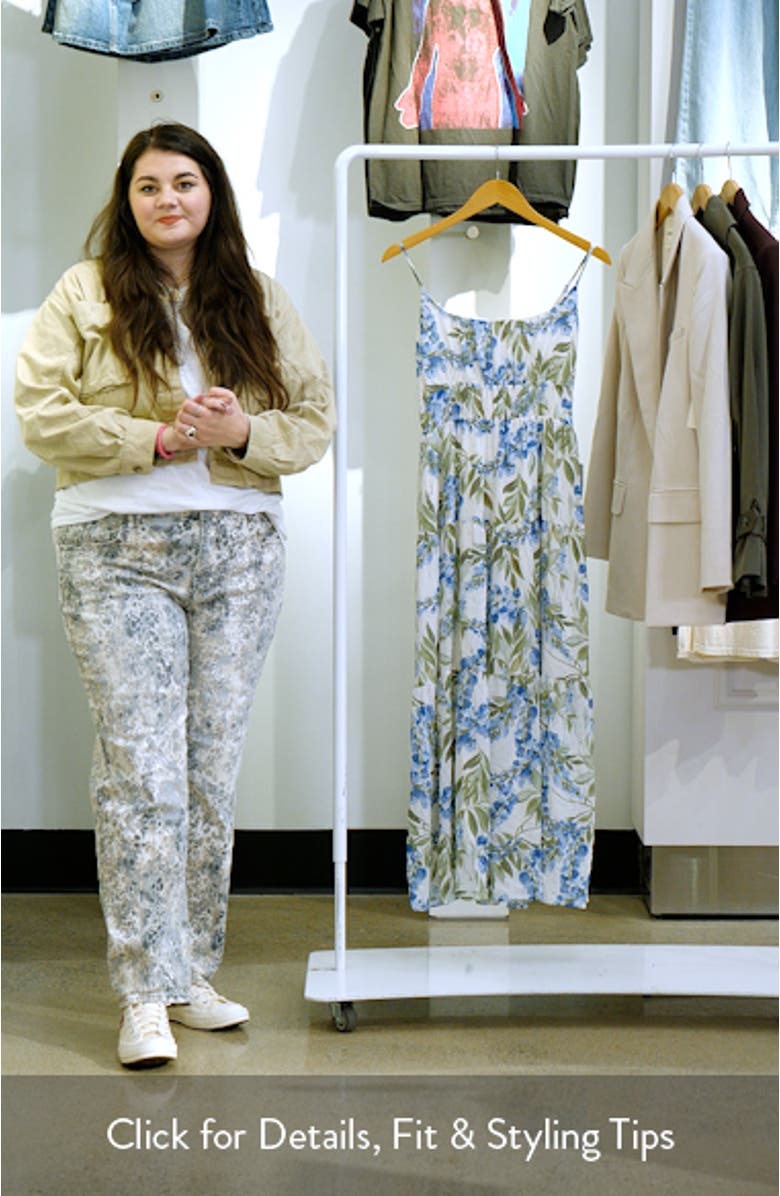 Floral Tiered Maxi Sundress, sales video thumbnail