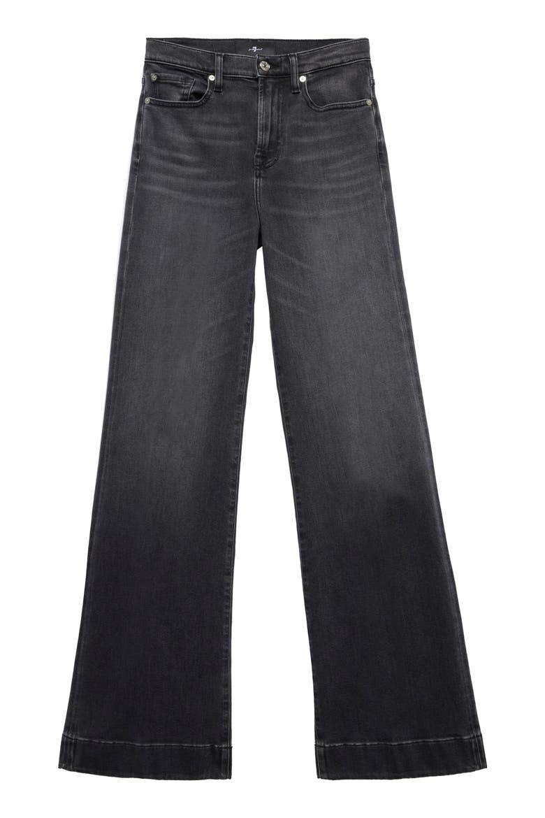 Modern Dojo High Waist Flare Jeans, Alternate, color, INKSTORM