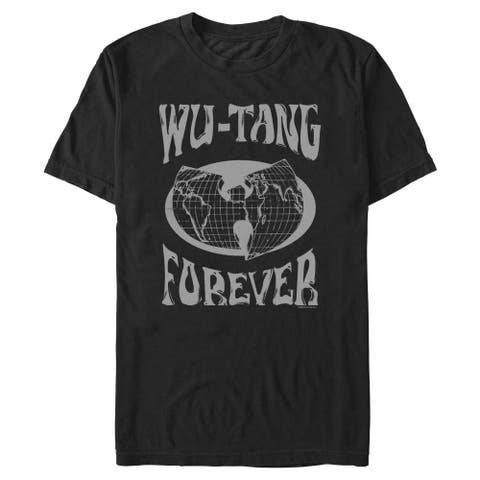 Men's Wu-Tang Clan Worldwide Map Group Forever  Graphic T-Shirt