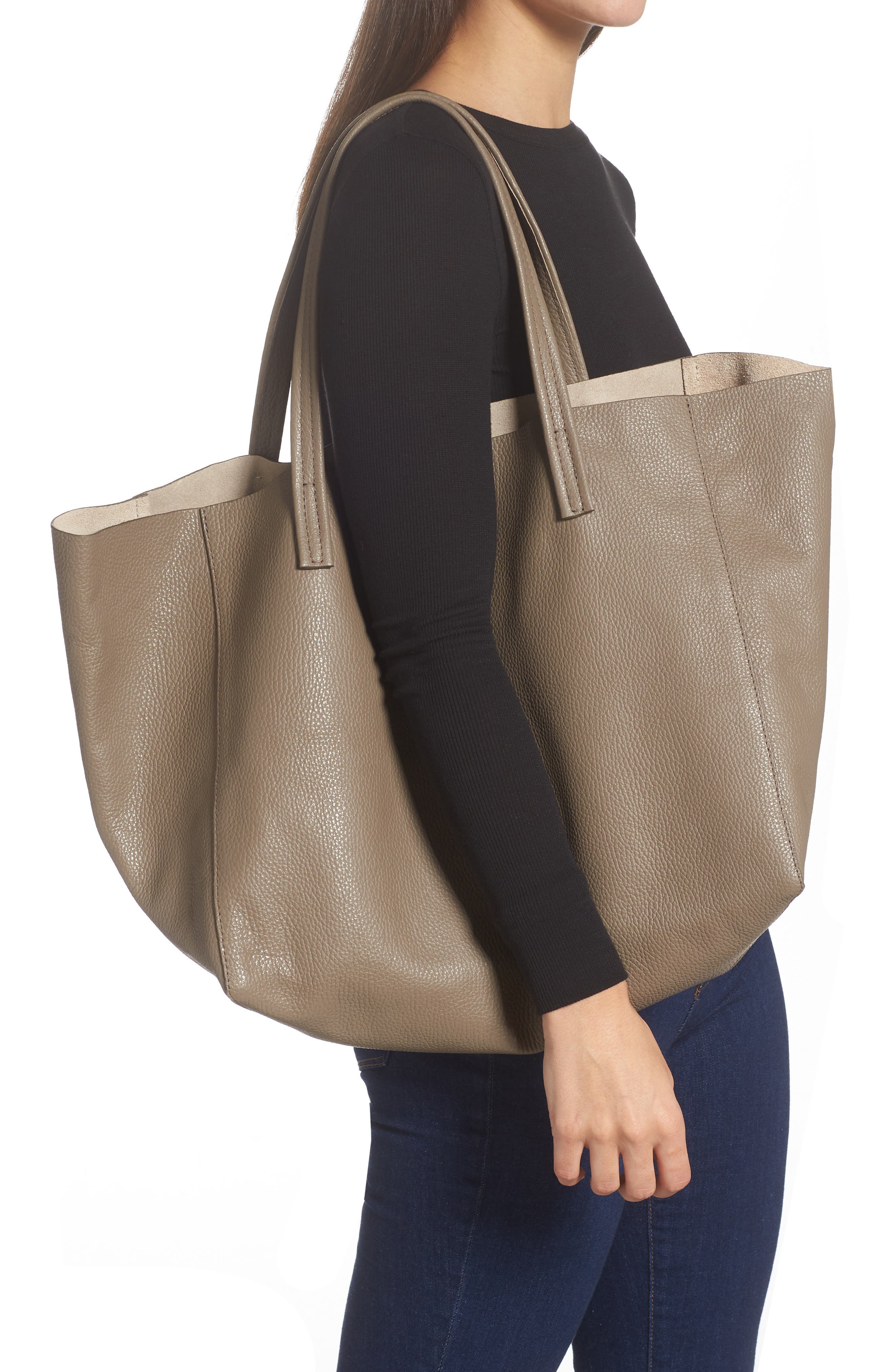 Kurt Geiger London Violet Leather Tote, Alternate, color, 