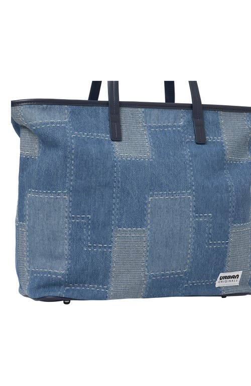 Urban Originals Denim Patchwork Tote Bag
