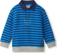 Hatley Kids' Stripe Cotton Rugby Sweatshirt