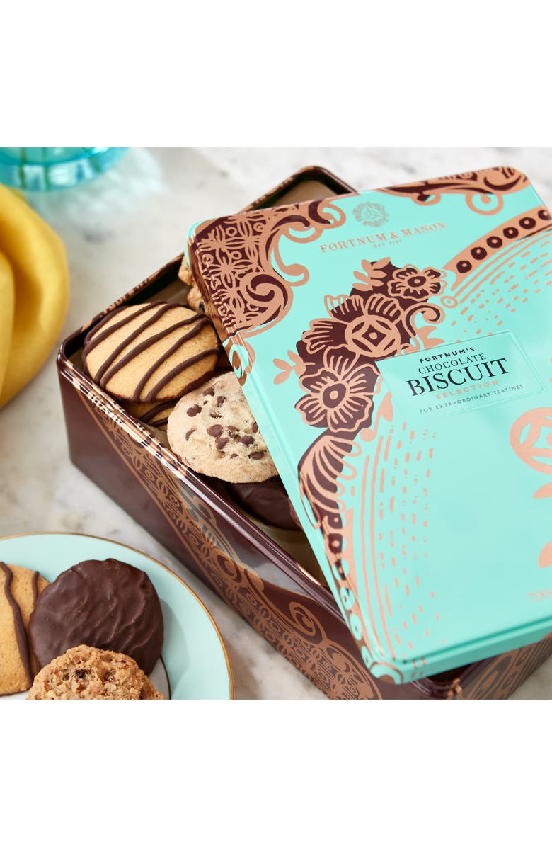 Fortnum & Mason Piccadilly Chocolate Biscuit Collection, Alternate, color, Chocolate