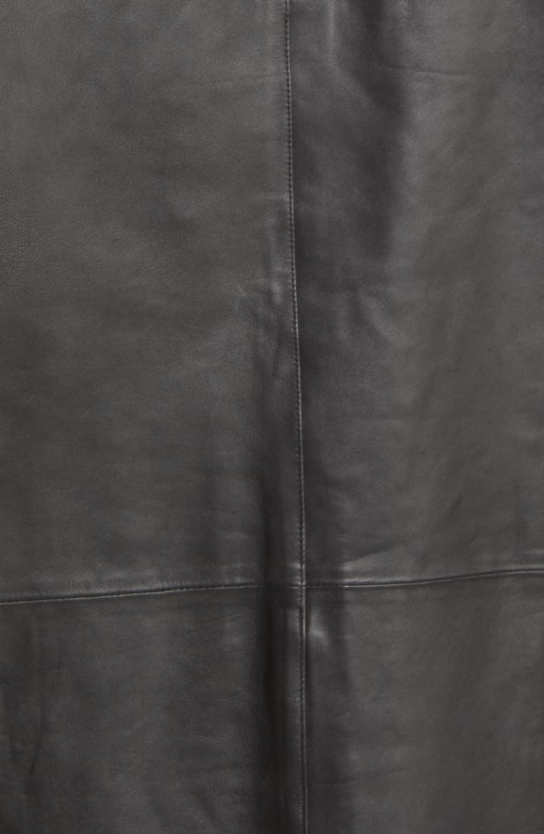 Deadwood Shoreline Recycled Lambskin Leather Shirt Jacket, Alternate, color, 