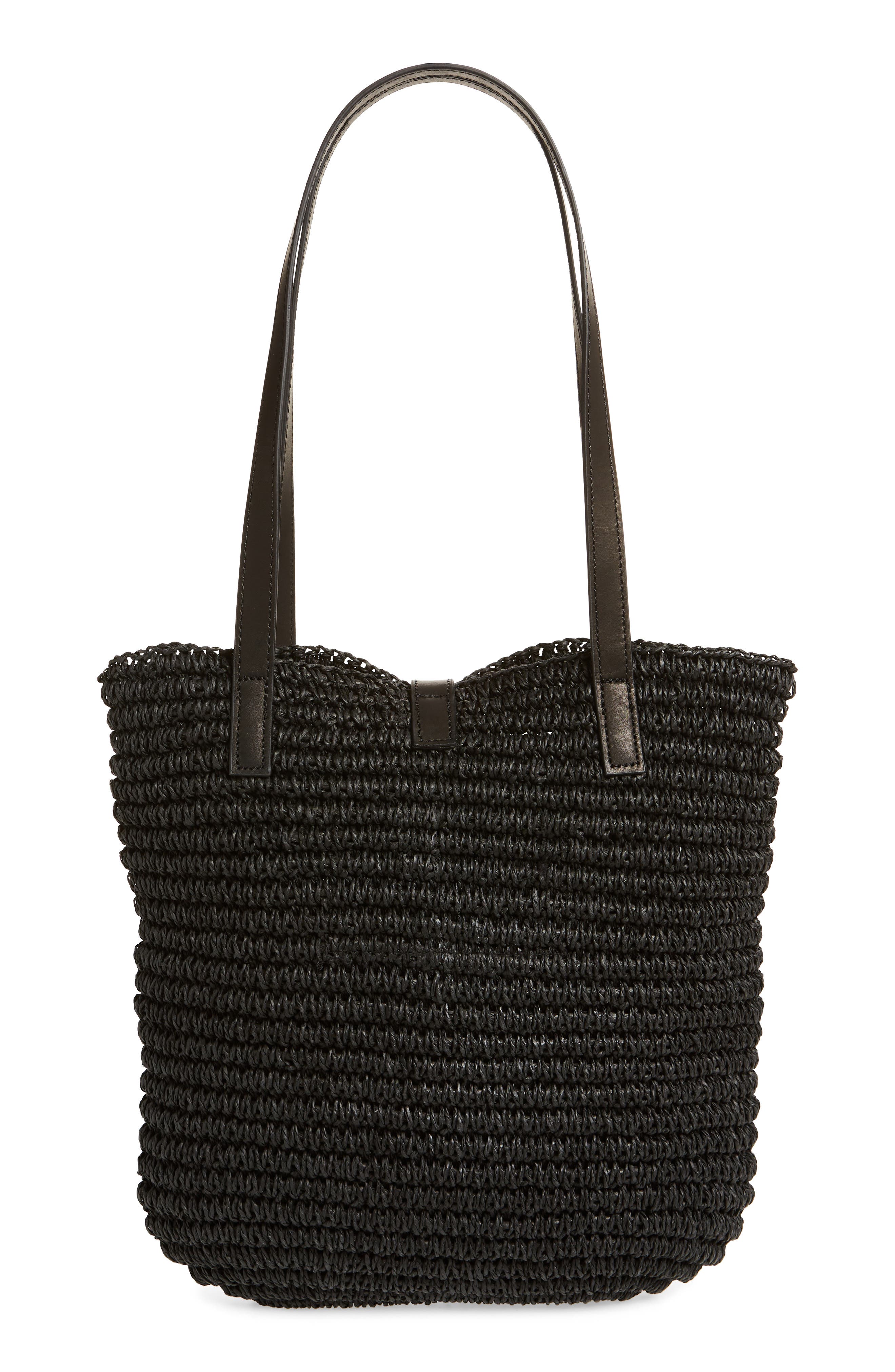 Kurt Geiger London Brixton Raffia Tote Bag, Alternate, color, 