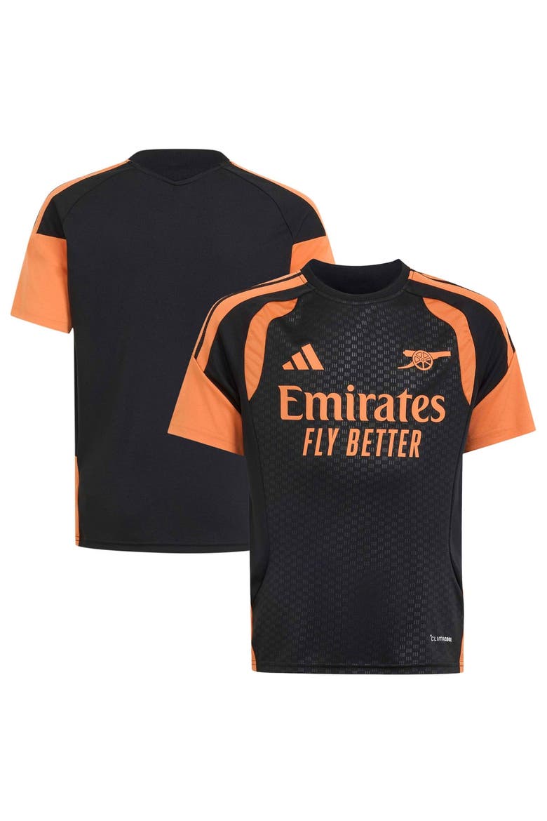 Youth adidas Black Arsenal 2026/27 Tiro Training Jersey, Main, color, Black