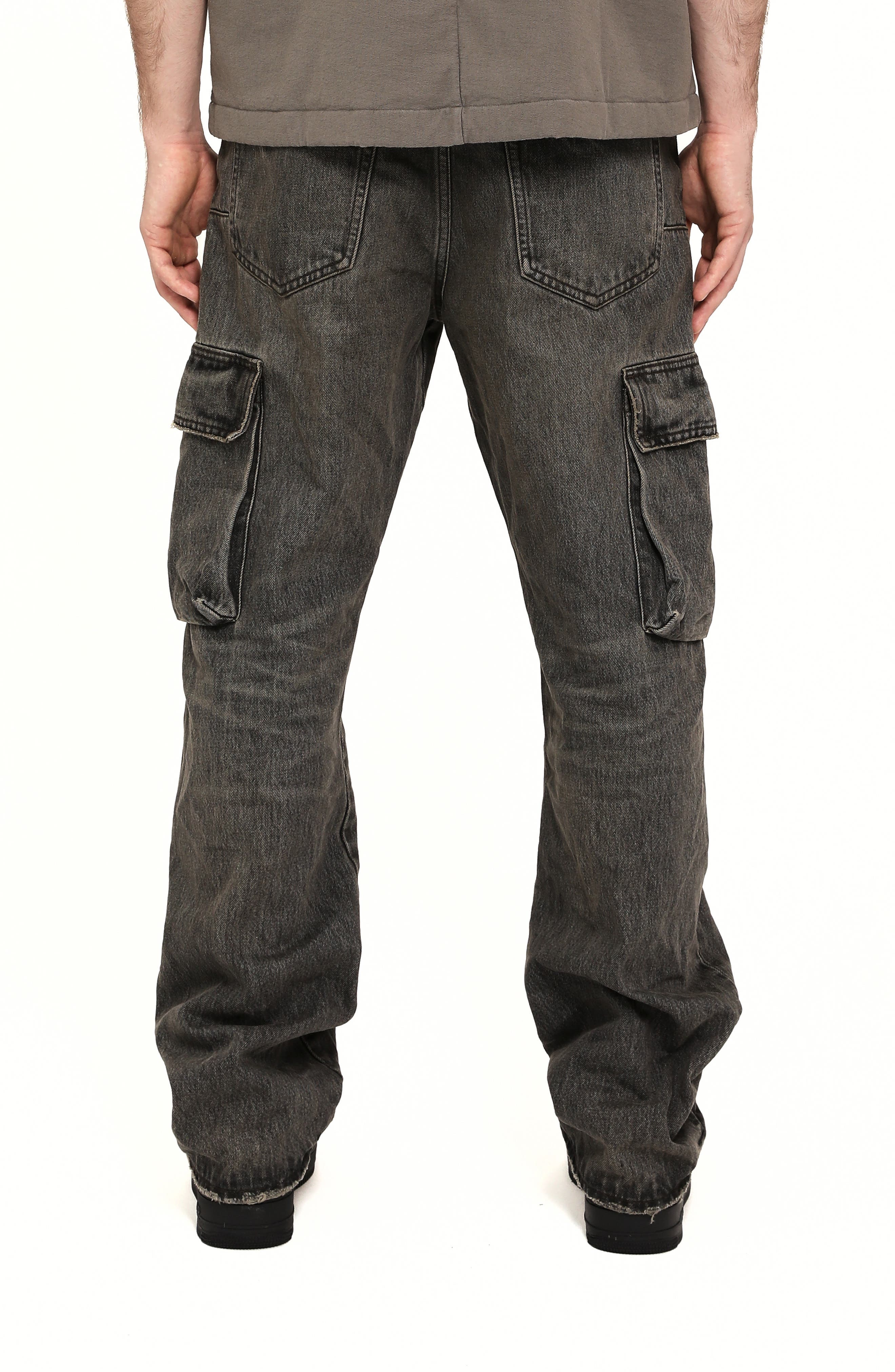 Ashfall Worn Relaxed Cargo Jeans - image 2