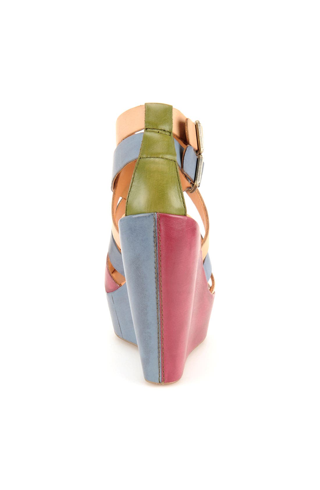 Kork-Ease 'Hailey' Wedge Sandal, Alternate, color, MULTI COLOR
