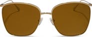 DIFF Vittoria 60mm Square Sunglasses