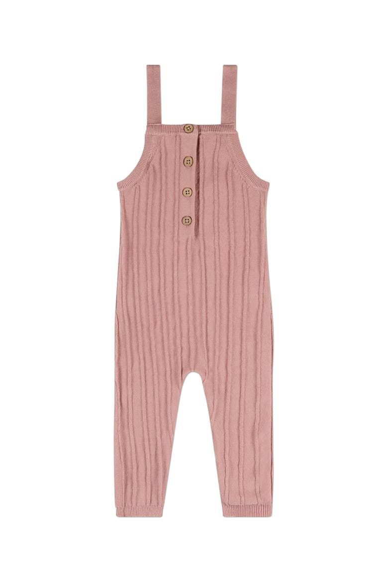 Raised 3D Knit Ribbed Jumpsuit, Main, color, Mauve