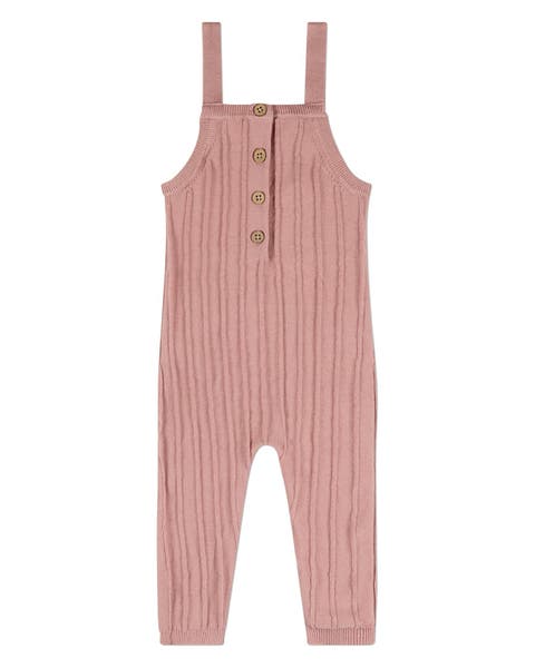 Raised 3D Knit Ribbed Jumpsuit