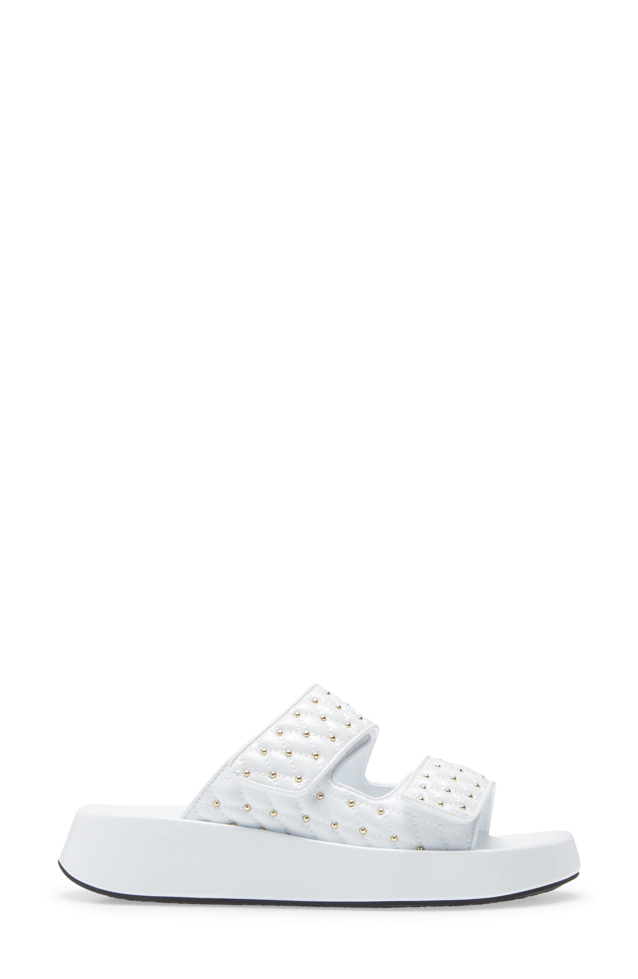 Scaeva Slide Sandal, Alternate, color, WHITE PATENT