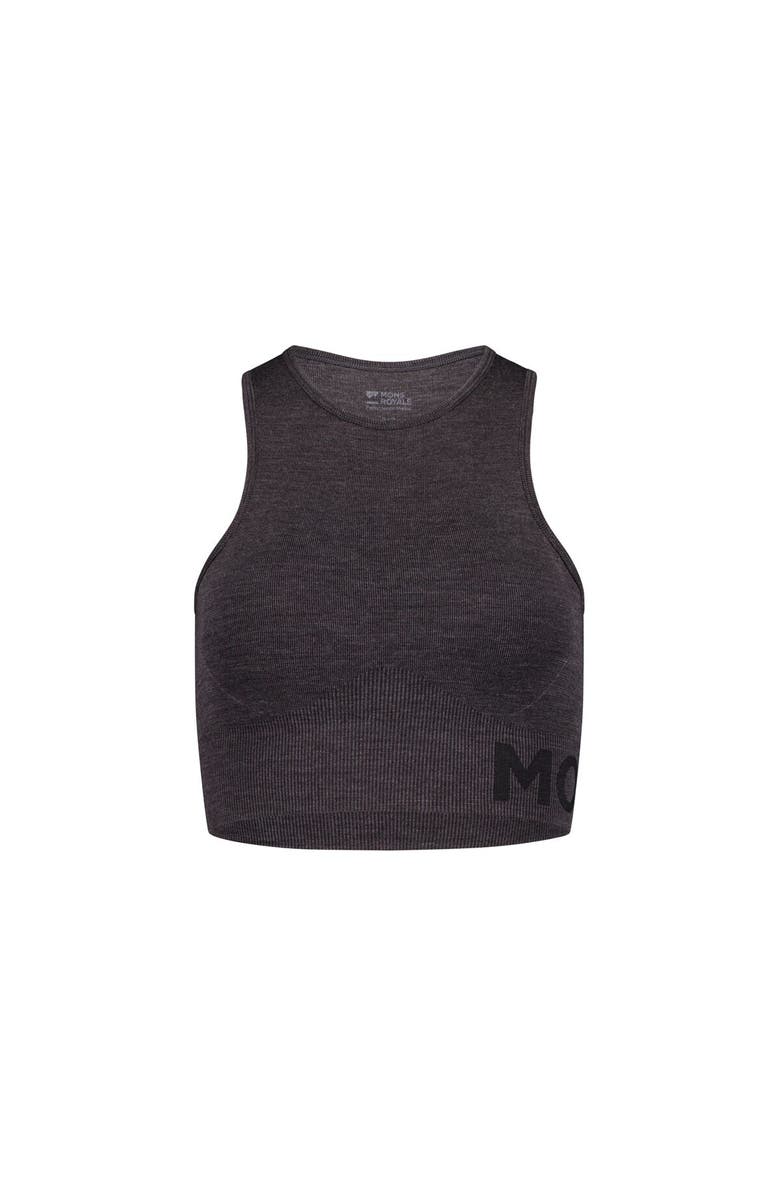 Mons Royale Solace Merino Seamless Tank Top - Women's, Alternate, color, Forged Iron