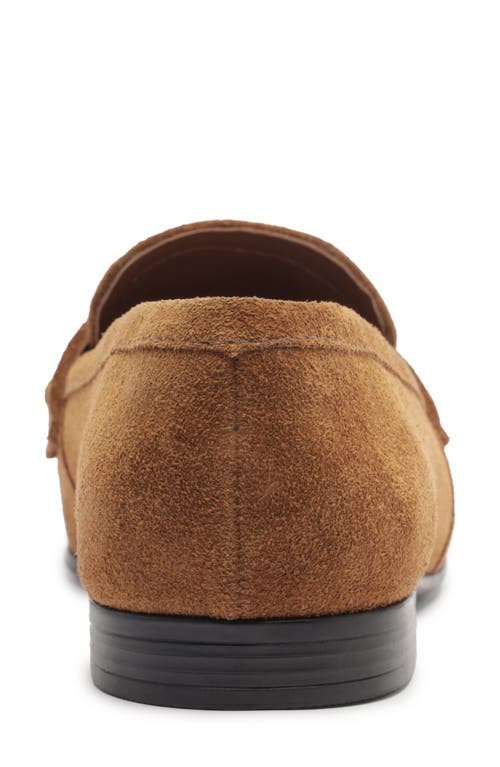 Arezzo Logan Penny Loafer In Brown