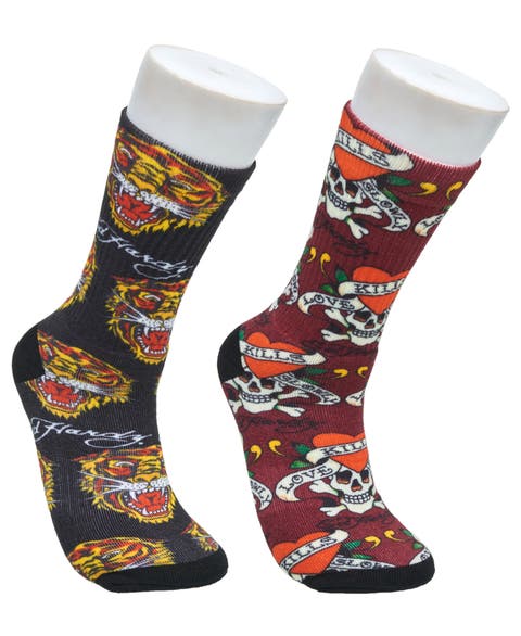 360 Print Full Cushion Crew Sock 2-Pack