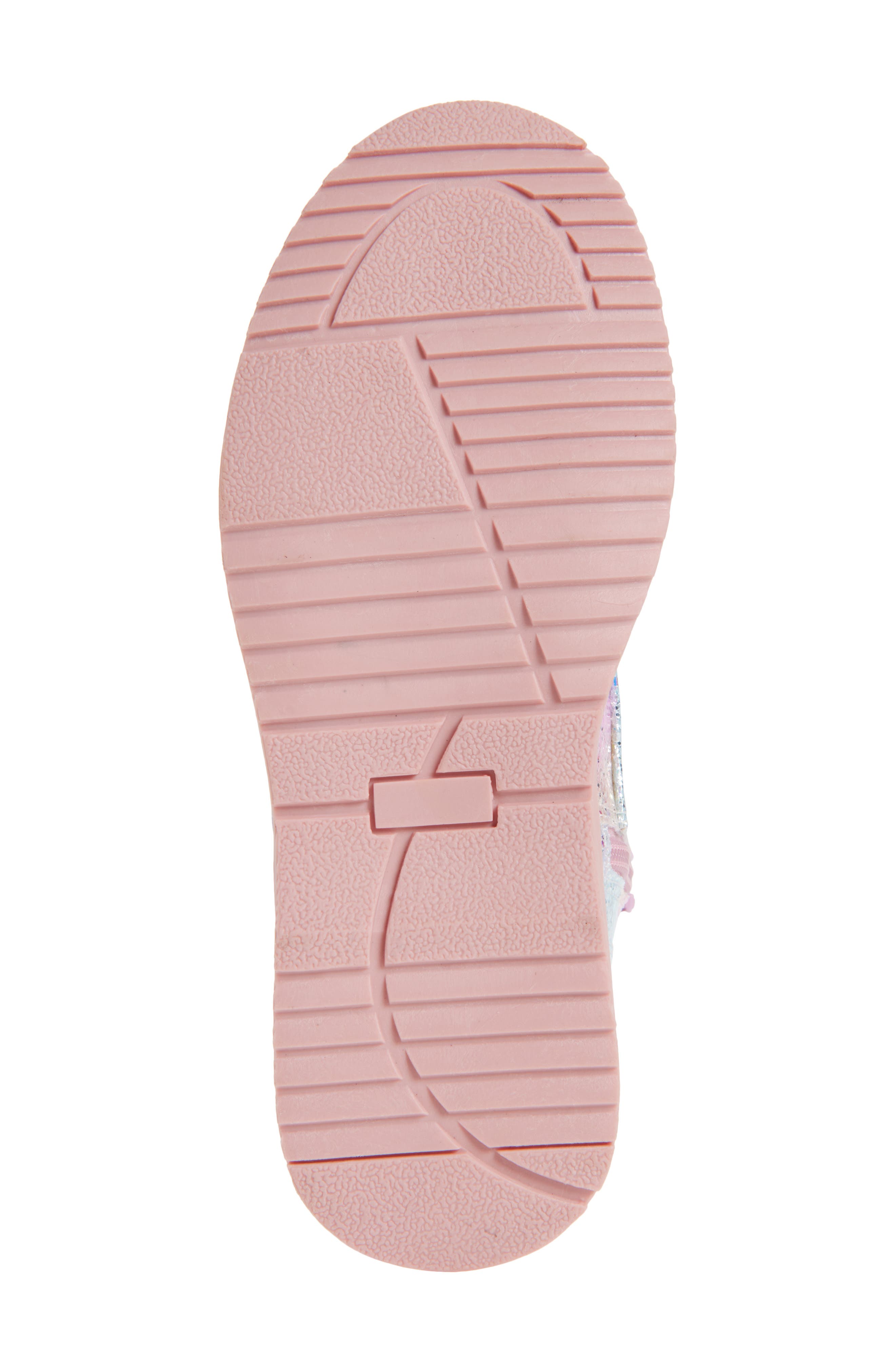 Harper Canyon Kids' Farrah Combat Boot, Alternate, color, Rainbow Glitter