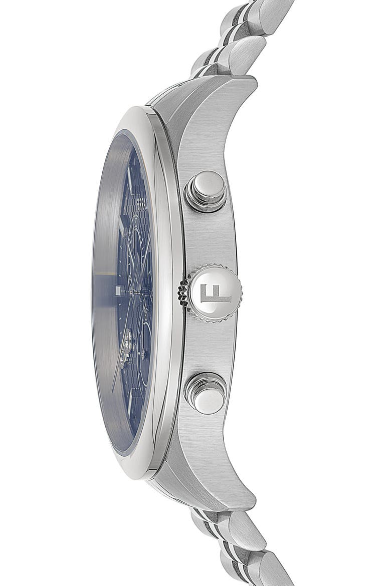 Duo Chronograph Bracelet Watch, 42mm, Alternate, color, STAINLESS STEEL
