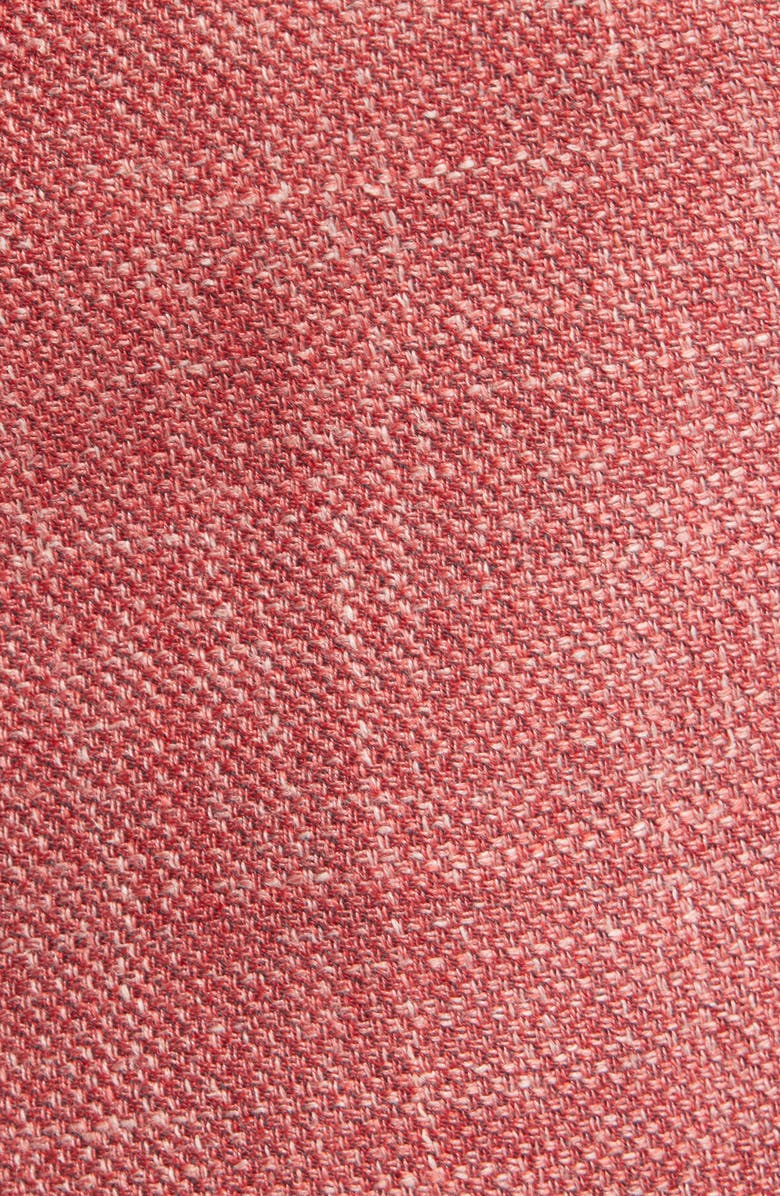Peter Millar Hyperlight Soft Red Slub Wool & Silk Blend Sport Coat, Alternate, color, Pink