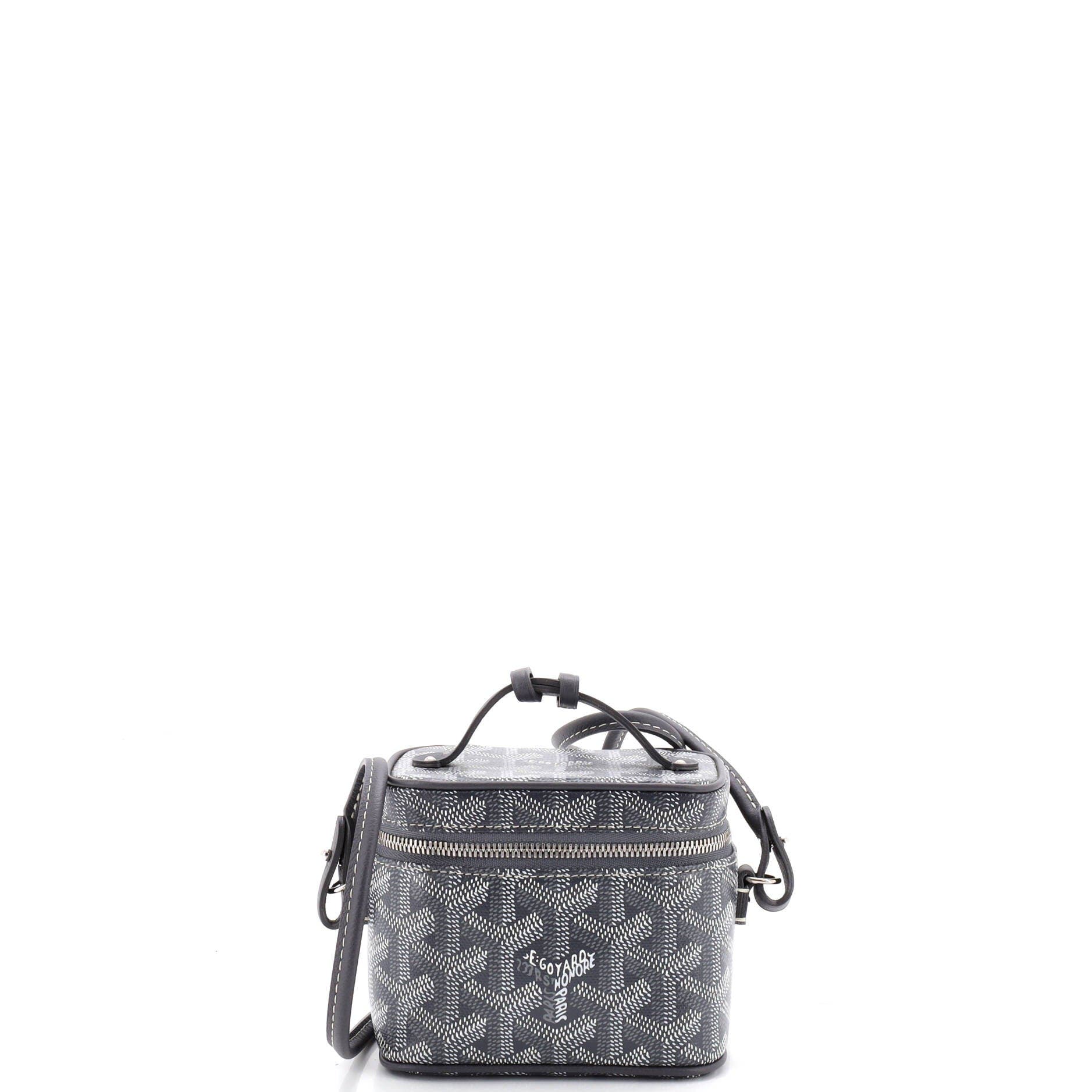 Muse Vanity Case Coated Canvas Nano, Main, color, Grey