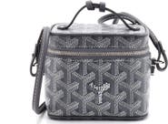 Pre-Owned Goyard Muse Vanity Case Coated Canvas Nano