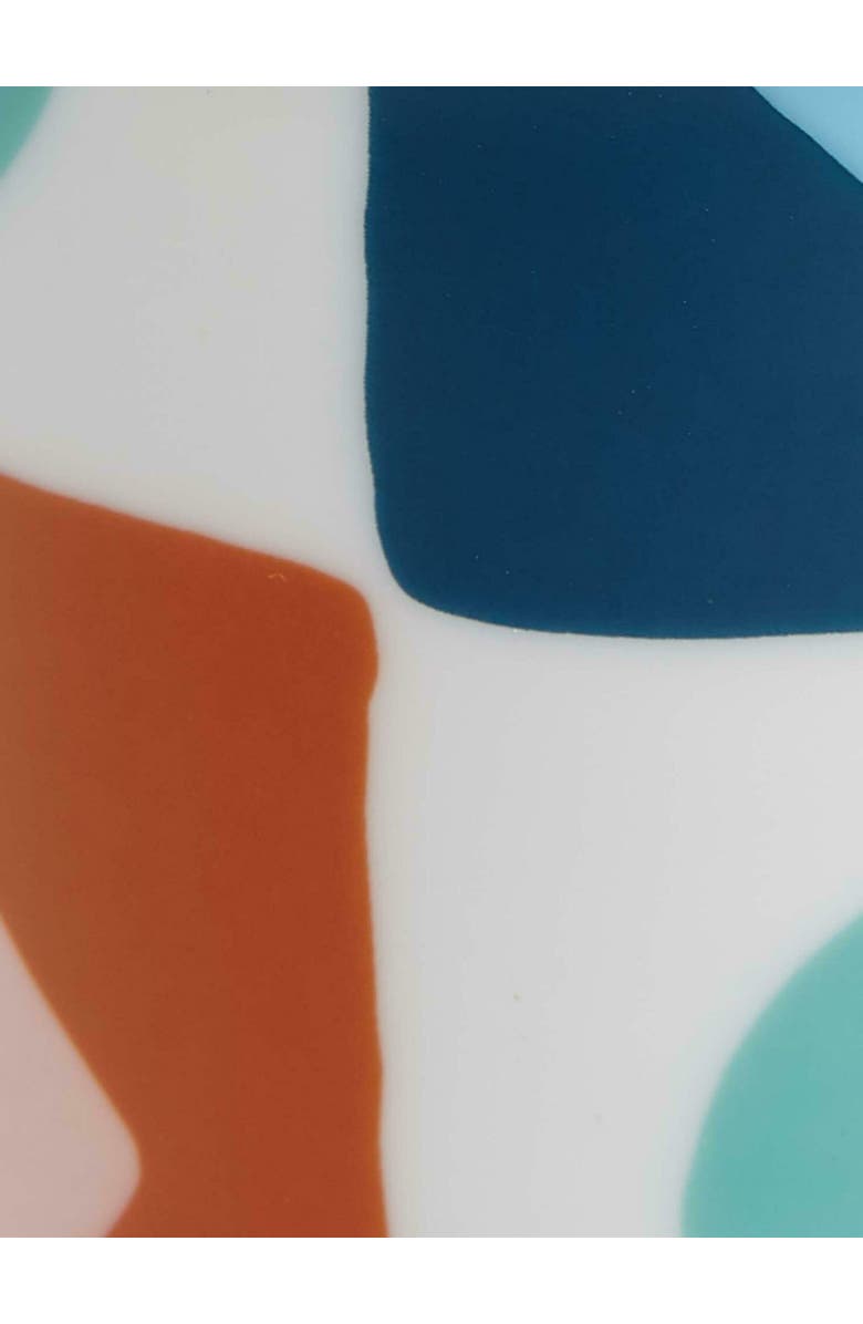 La DoubleJ Decorative Cup Diamond Dots Turquoise, Alternate, color, 