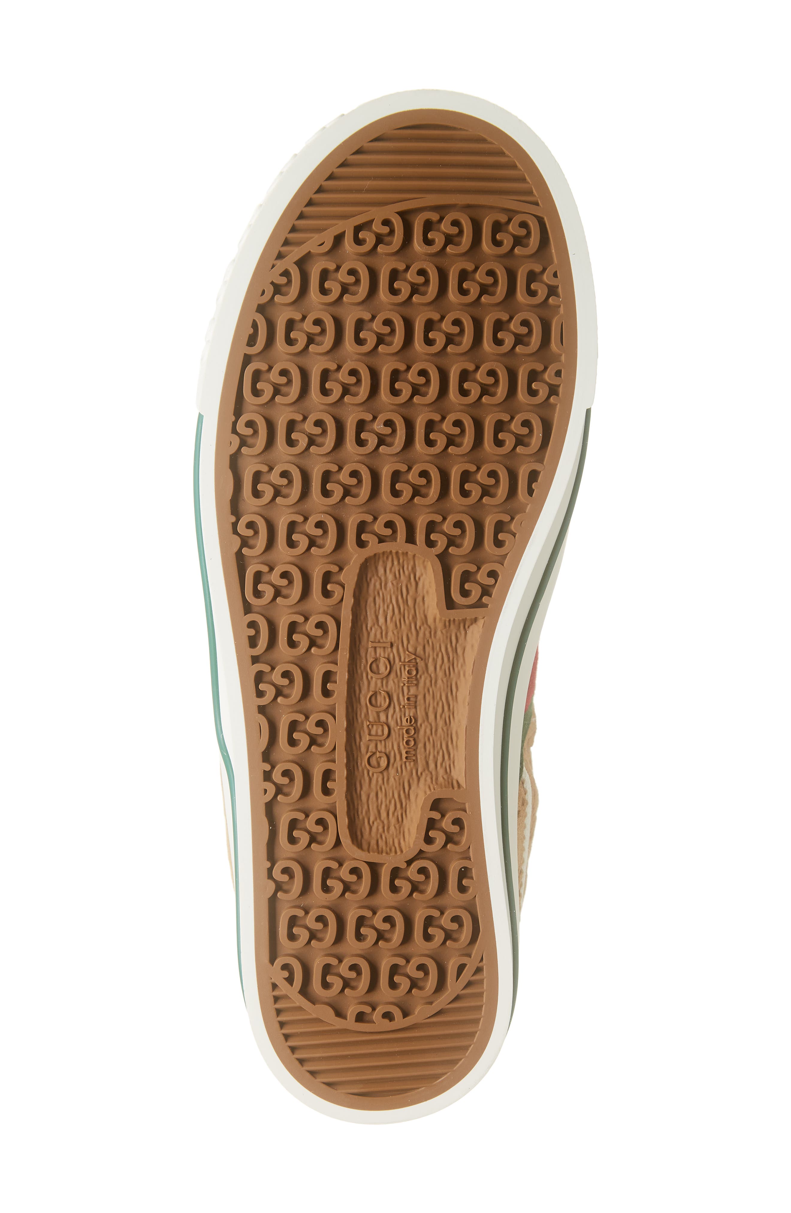 Gucci Tennis 1977 High Top Suede & Shearling Sneaker, Alternate, color, 