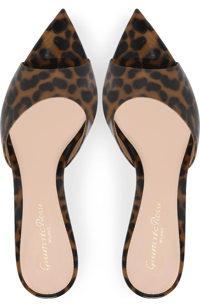 Gianvito Rossi Elle 85 Mules, Alternate, color, Brown Nappa