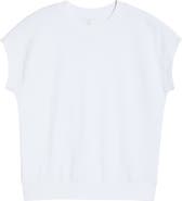 Zella Go Easy Terry Cotton Blend Sweatshirt