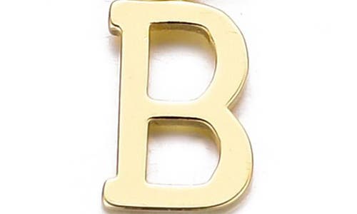 Adornia Initial Charm Tennis Bracelet In Gold