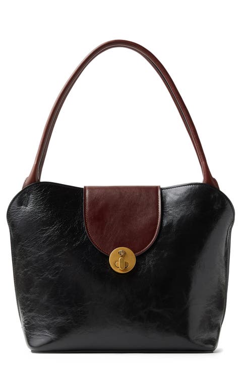Medium Vivian Leather Shoulder Bag
