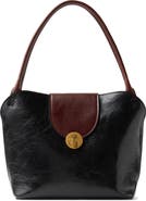 Versace Medium Vivian Leather Shoulder Bag